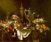 Abraham Hendrickz van Beyeren Banquet Still Life oil painting on canvas